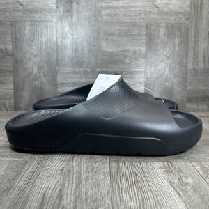 Jordan Post Slide Women Size 9 Black Sandals Foam Athletic NEW FZ6511-001
